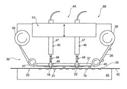 Method and device for transferring a chip to a contact substrate