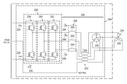 Three-phase inverter with a repositioned choke