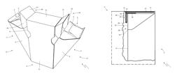 Rigid swing-open packet of cigarettes with a self-opening hinged lid, and relative production method