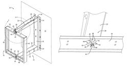 Center pivot swing-out wall rack