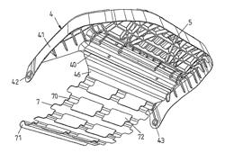 Method for producing support structures in motor vehicles