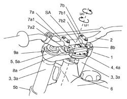 Steering damper with active adjustment of damping characteristics