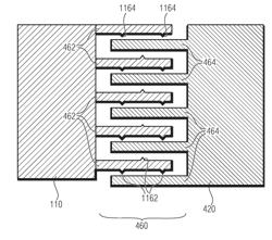 Sound Transducer with Interdigitated First and Second Sets of Comb Fingers