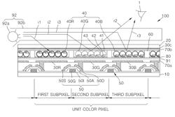 Multi-color electrophoretic display device, image sheet, and manufacturing method thereof