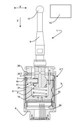 Touch probe with piezoelectric sensor and thermal insulation