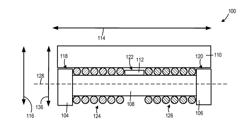 LOW-PROFILE COUPLED INDUCTORS WITH LEAKAGE CONTROL