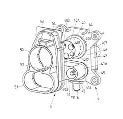 ELECTRICAL PLUG CONNECTOR PART WITH A DRAIN