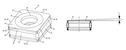 Cutting insert for tooth cutters