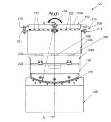 Molding press and a platen for a molding press