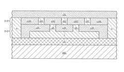 Stacked damascene structures for microelectronic devices