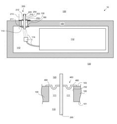 Feedthrough connector for hermetically sealed electronic devices