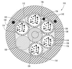 Binder film for a fiber optic cable