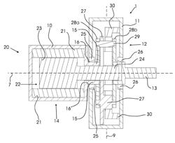 Electromechanical converter system for an electric vehicle with enhanced cooling