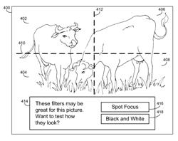 Transformation of images with filters