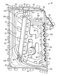 METHOD FOR DIE CASTING AN INNER DOOR PANEL FOR A VEHICLE SIDE DOOR