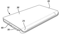 PROTECTIVE CASE FOR MOBILE DEVICE HAVING COVER WITH OPAQUE AND TRANSPARENT REGIONS