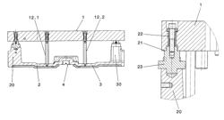 Method and device for producing motor vehicle chassis parts