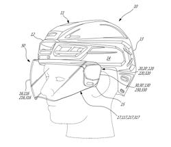 HELMET AND VISOR ASSEMBLY