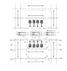 GROUND SLIDING TYPE FLEXIBLE FRAMING SYSTEM