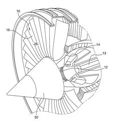 FAN, IN PARTICULAR FOR A TURBINE ENGINE