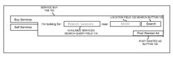 Method and apparatus for a trusted localized peer-to-peer services marketplace