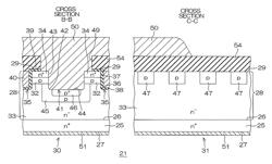 Semiconductor power device and method for producing same