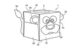 DISPENSER FOR DISPENSING TISSUE PAPER AND METHOD FOR MANUFACTURING A DISPENSER