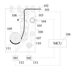 PAPER MONEY TEMPORARY STORAGE DEVICE AND PAPER MONEY STORAGE METHOD THEREFOR