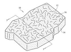 PAVING BLOCK FORMED OF RUBBER CRUMB AND A METHOD OF MANUFACTURING THE SAME