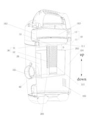 Dust collector for cleaner and cleaner having the same