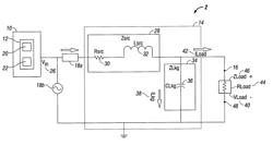 Method and system for compensating for external impedance of an energy carrying component when controlling an electrosurgical generator