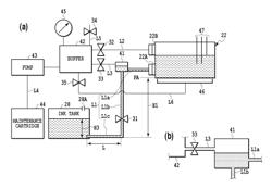 Liquid supply apparatus and liquid ejection apparatus with contactless detection of liquid remaining amount