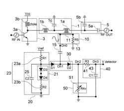 Power detection circuit and RF signal amplification circuit having the same