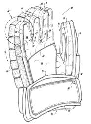 SPORTS GLOVE WITH PROTECTIVE INTERIOR BARRIERS FOR FINGERTIPS AND WRIST