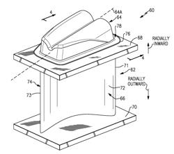 Flow directing cover for engine component