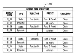 Bitmap selection for remote copying of updates