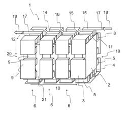 Tubular thermoelectric module and method for producing the module