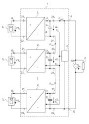 Power converter circuit with AC output