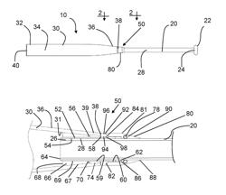 Variable stiffness striking implement