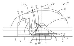 Lens with controlled backlight management