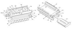 Firearm mount with embedded sight