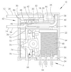 Alternating current switch contactor