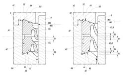 Method for replacing sealing elements on a rolling bearing assembly and set of sealing elements