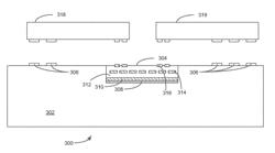 High density organic bridge device and method