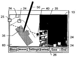 Surveying device and method for filtered display of object information