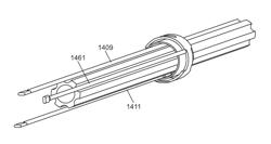 LOW PROFILE ELECTRODES FOR AN ANGIOPLASTY SHOCK WAVE CATHETER