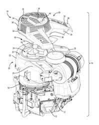 Cooling system for air-cooled engine