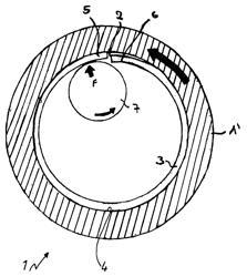 Method and device for measuring the light gap tightness of piston rings