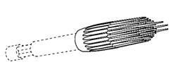 Dosing brush for local application