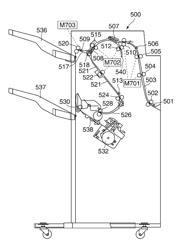 Sheet processing apparatus having post-processing section, and image forming apparatus having the sheet processing apparatus